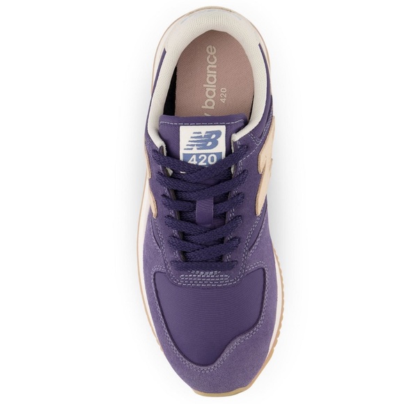 New Balance 420 Retro Women’s Suede Athletic Running Shoes NIB - Deep Purple - Picture 3 of 4